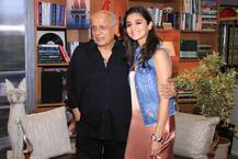 PHOTOS: Alia Bhatt looks every bit of a DADDY's LIL GIRL with Mahesh Bhatt on sets of Vogue BFF's!