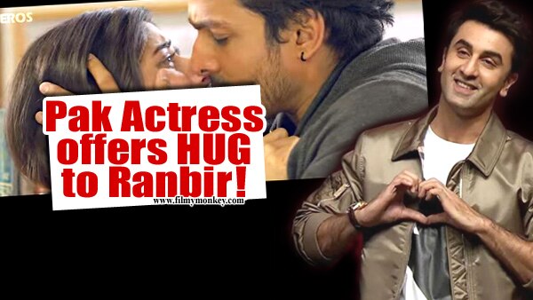 Pak actress seen in a Bollywood film recently, offers HUG in return to Ranbir Kapoor! Read More... Pak actress seen in a Bollywood film recently, offers HUG in return to Ranbir Kapoor! Read More...