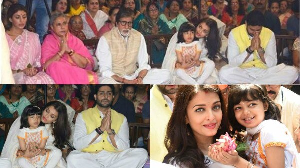 PHOTOS: Big B, Aishwarya, Aaradhya, Abhishek, Jaya & Shweta Nanda celebrate Durga Puja together !    PHOTOS: Big B, Aishwarya, Aaradhya, Abhishek, Jaya & Shweta Nanda celebrate Durga Puja together !