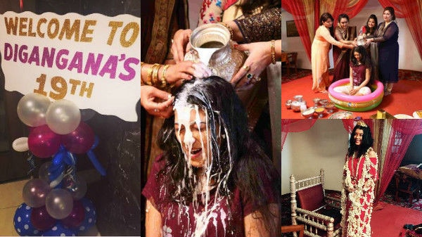 PICS & VIDEO: EX Bigg Boss contestant Digangana Suryavanshi takes milk bath on her 19th BIRTHDAY, celebrates like a PRINCESS!  PICS & VIDEO: EX Bigg Boss contestant Digangana Suryavanshi takes milk bath on her 19th BIRTHDAY, celebrates like a PRINCESS!