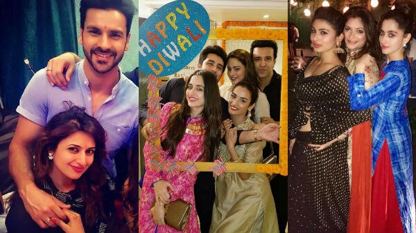 PHOTOS: Mouni Roy, Divyanka-Vivek, Karishma, Upen, Sanjeeda & other FAMOUS TV stars at Diwali Party!  PHOTOS: Mouni Roy, Divyanka-Vivek, Karishma, Upen, Sanjeeda & other FAMOUS TV stars at Diwali Party!