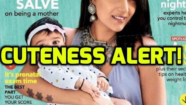 AWWDORABLE! POPULAR TV actress poses with her newborn BABY GIRL on Magazine cover!  AWWDORABLE! POPULAR TV actress poses with her newborn BABY GIRL on Magazine cover!