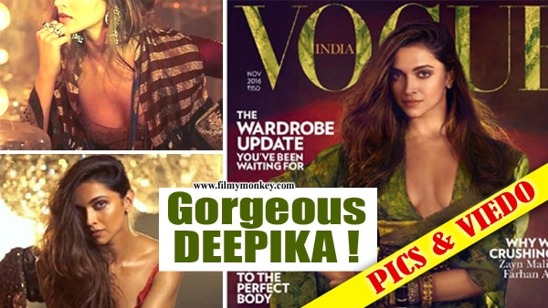Inside Deepika Padukone's Cover Shoot for Vogue India 