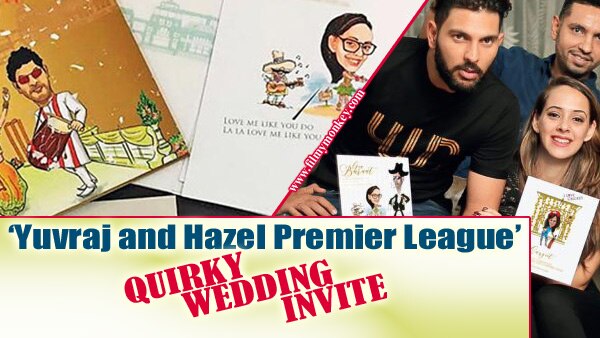 YHPL- Yuvraj and Hazel Premier League: Cricket themed QUIRKY WEDDING Invites of Yuvi-Hazel! YHPL- Yuvraj and Hazel Premier League: Cricket themed QUIRKY WEDDING Invites of Yuvi-Hazel!