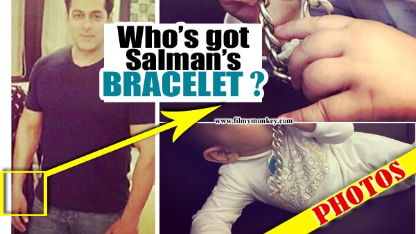 Look who Salman Khan just GIFTED his famous turquoise BRACELET! Look who Salman Khan just GIFTED his famous turquoise BRACELET!