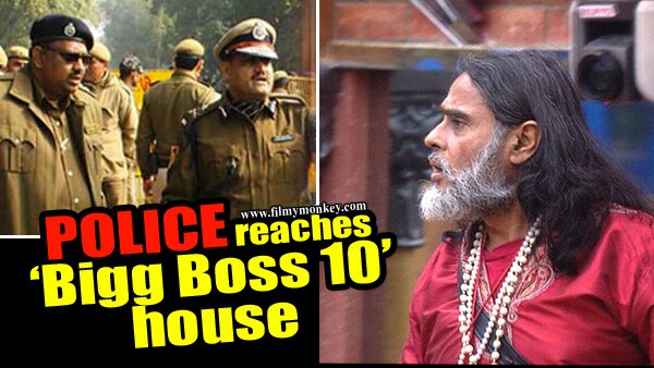 Bigg Boss 10: SHOCKING! Delhi Police REACHES BB 10 house to ARREST Om Swami! Bigg Boss 10: SHOCKING! Delhi Police REACHES BB 10 house to ARREST Om Swami!