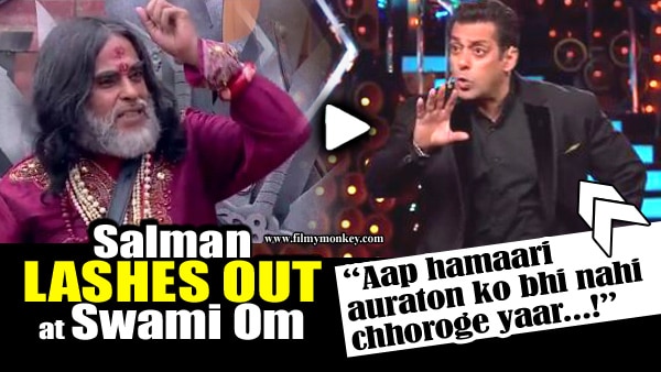 Bigg Boss 10: Salman LASHES OUT at Swami Om for passing CHEAP COMMENTS on women! Swami CRIES! WATCH! Bigg Boss 10: Salman LASHES OUT at Swami Om for passing CHEAP COMMENTS on women! Swami CRIES! WATCH!