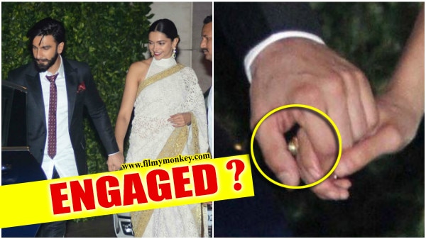 OMG! Ranveer Singh and Deepika Padukone secretly ENGAGED? CHECK OUT... OMG! Ranveer Singh and Deepika Padukone secretly ENGAGED? CHECK OUT...