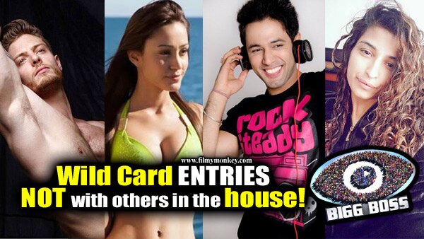 Bigg Boss 10: The 4 Wild Card Contestants ENTER but NOT INSIDE THE HOUSE! Chose 4 Housemates to BATTLE for NOMINATIONS! Bigg Boss 10: The 4 Wild Card Contestants ENTER but NOT INSIDE THE HOUSE! Chose 4 Housemates to BATTLE for NOMINATIONS!