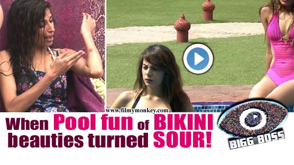 Bigg Boss 10: BIKINI beauties Nitibha Kaul, Lopamudra Raut HURT Priyanka Jagga in the Pool! VIDEO! Bigg Boss 10: BIKINI beauties Nitibha Kaul, Lopamudra Raut HURT Priyanka Jagga in the Pool! VIDEO!