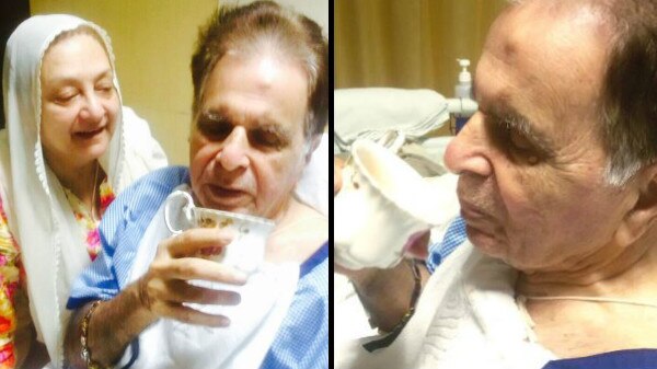 Dilip Kumar updates fans on health from Hospital: Check Out Inside! Dilip Kumar updates fans on health from Hospital: Check Out Inside!