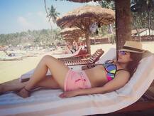 PHOTOS: 'Kumkum Bhagya' actress spotted in a BIKINI as she HOLIDAYS in Kerela!