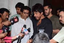 IN PICS: 'Raees' Shah Rukh Khan meets MNS chief Raj Thackeray; CONFIRMS Pak actress Mahira Khan won't promote the film!