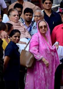 IN PICS: Veteran Actor Dilip Kumar returns home after getting discharged from the hospital