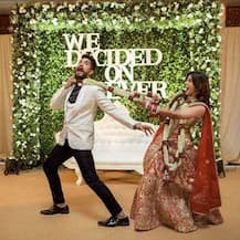 These PICS of newlywed Kishwer Merchant FLAUNTING her mangalsutra & chura alongside hubby Suyyash Rai in a matching outfit are BREATHTAKINGLY BEAUTIFUL!