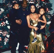See Pics: Kim Kardashian Joins Sisters for  Family Christmas Eve Party!