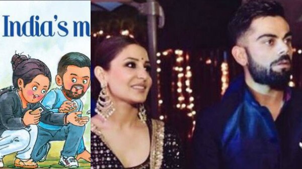 “India’s most engaging couple” Virat and Anushka, courtesy Amul! “India’s most engaging couple” Virat and Anushka, courtesy Amul!