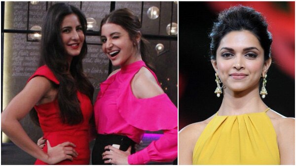 Katrina Kaif First Xxx - Deepika Padukone REACTS on her EQUATION with Katrina Kaif & Anushka Sharma!