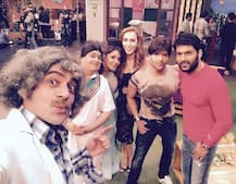 TKSS: Salman Khan's manager Hiral spotted with Iulia Vantur as she promotes 'Aap Se Mausiiquii' with Himesh Reshammiya on 'The Kapil Sharma Show'