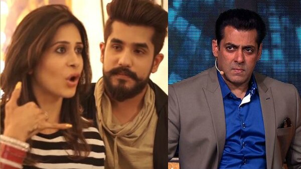 OMG! Salman Khan calls EX Bigg Boss contestants & NEWLYWEDS Kishwer Merchant & Suyyash Rai early in the morning! OMG! Salman Khan calls EX Bigg Boss contestants & NEWLYWEDS Kishwer Merchant & Suyyash Rai early in the morning!