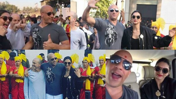 PICS & VIDEO: Vin Diesel gets OVERWHELMED on receiving a GRAND WELCOME in India along with Deepika Padukone! PICS & VIDEO: Vin Diesel gets OVERWHELMED on receiving a GRAND WELCOME in India along with Deepika Padukone!