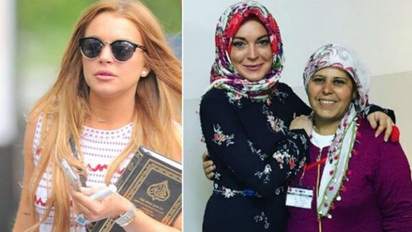Is Lindsay Lohan starting new chapter, converting to Islam? Muslims congratulate the actress on Twitter! Is Lindsay Lohan starting new chapter, converting to Islam? Muslims congratulate the actress on Twitter!