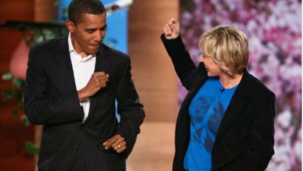 Ellen pays heartfelt tribute to President Barack Obama Ellen pays heartfelt tribute to President Barack Obama