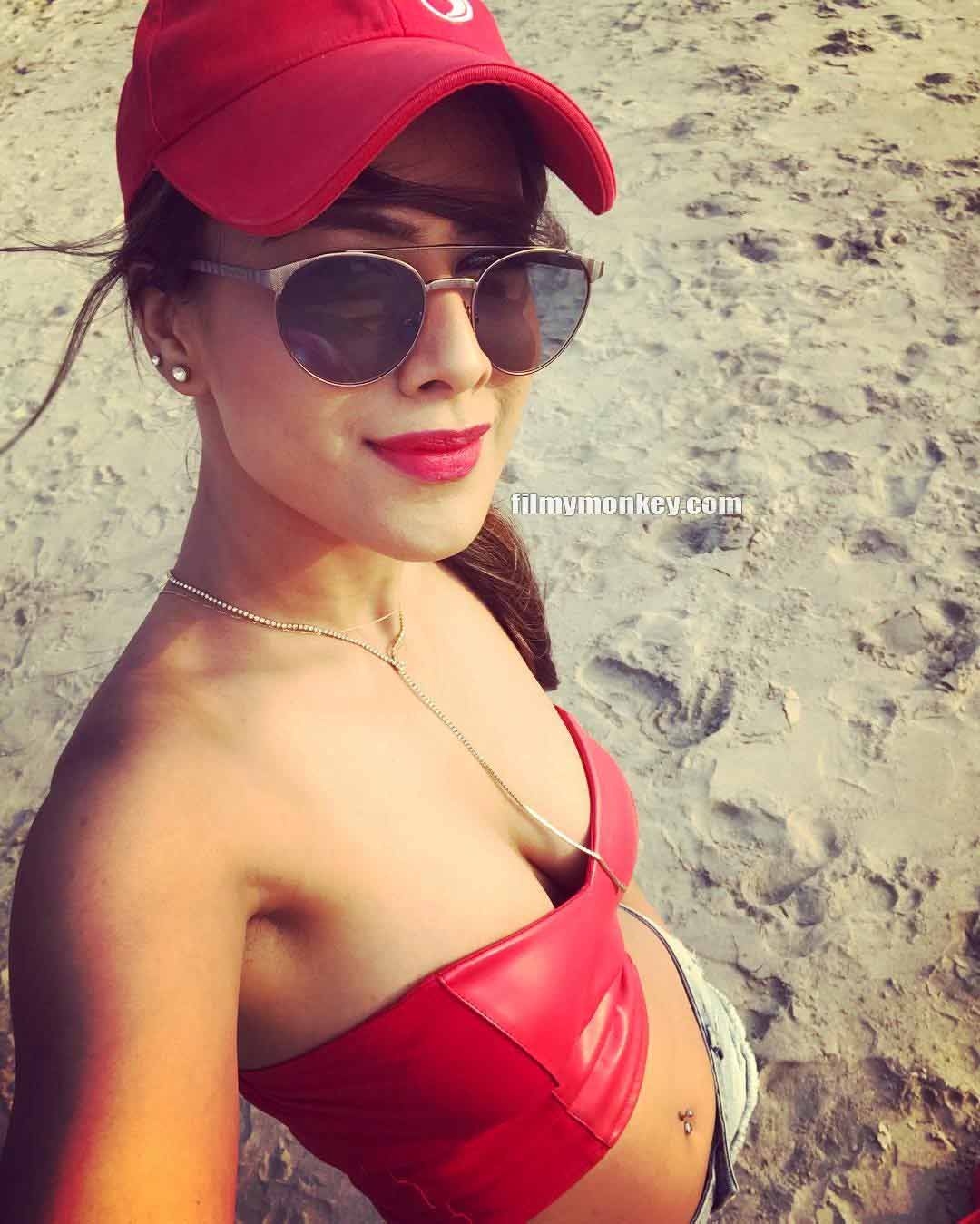 Actress Hunt on X: Nia Sharma.. Look at those giggling boob's and