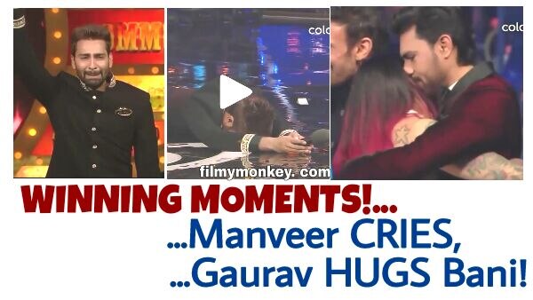 Bigg Boss 10: VIDEO: Winning Moments: Manu consoles crying Manveer, Gaurav hugs Bani..as Salman announces the Winner! Bigg Boss 10: VIDEO: Winning Moments: Manu consoles crying Manveer, Gaurav hugs Bani..as Salman announces the Winner!