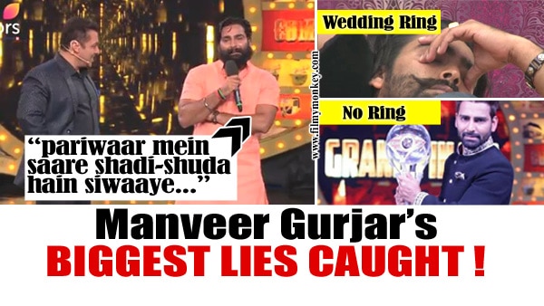 Manveer Gurjar CAUGHT LYING about WEDDING on Launch Episode that FOOLED even Salman; And what about that RING ? Manveer Gurjar CAUGHT LYING about WEDDING on Launch Episode that FOOLED even Salman; And what about that RING ?