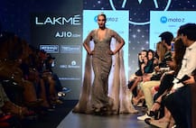 SEE PICS: Bipasha Basu walks the ramp for Falguni and Shane Peacock at Lakme Fashion Week!