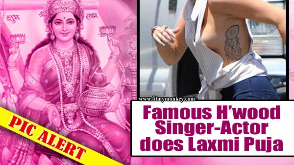 Miley Cyrus performs Lakxmi Puja, giving Super Bowl a miss! See PICS! Miley Cyrus performs Lakxmi Puja, giving Super Bowl a miss! See PICS!