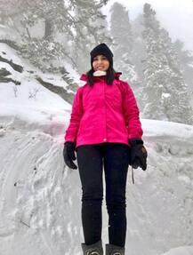 SEE PICS: Sunny Leone and Daniel Weber are holidaying in the snow- clad mountains of Kashmir!