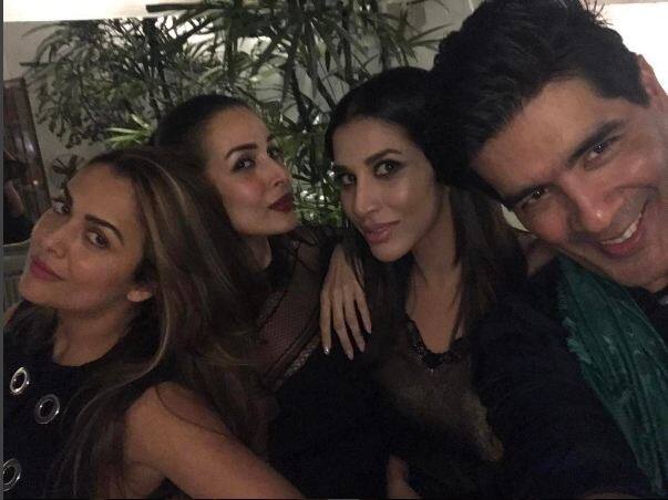 Manish Malhotra hosted a pre-birthday bash last night for his close friend, Sophie Choudry, which was attended by a bunch of close friends from Bollywood.