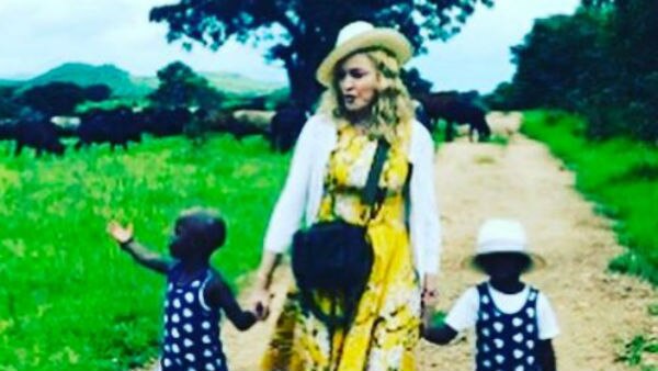Overjoyed! New mom Madonna adopts twins Overjoyed! New mom Madonna adopts twins