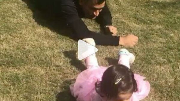 Watch: MS Dhoni and his daughter Ziva share some adorable moments together! Watch: MS Dhoni and his daughter Ziva share some adorable moments together!