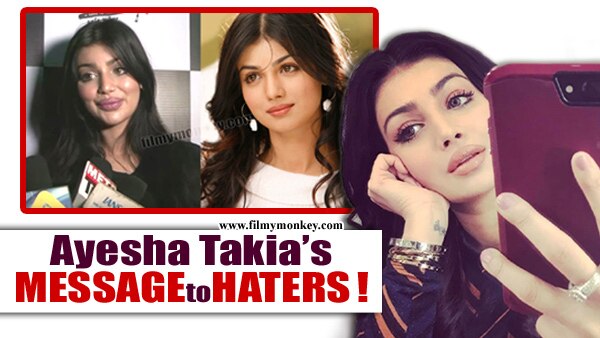 Ayesha Takia has a message for haters trolling her for Lip Surgery! Ayesha Takia has a message for haters trolling her for Lip Surgery!