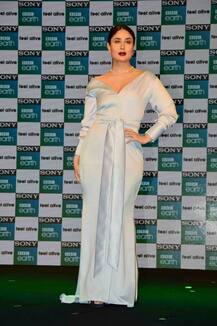 PHOTOS: Kareena Kapoor Khan looks RED CARPET ready in her SATIN GOWN at the launch event of Sony BBC Earth!