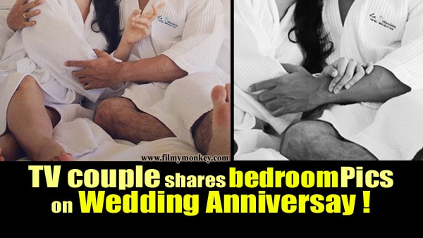 Ruslaan Mumtaz & Nirali Mehta get cozy in Bedroom on their Wedding Anniversary! See PICS! Ruslaan Mumtaz & Nirali Mehta get cozy in Bedroom on their Wedding Anniversary! See PICS!