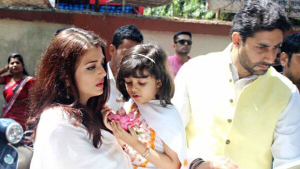 Aishwarya, Abhishek Bachchan return from their Goa vacation with daughter  Aaradhya. See pics, video