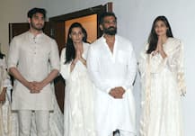 PHOTOS: Akshay Kumar, Kajol, Aishwarya-Abhishek & other Bollywood stars attend Suniel Shetty’s father’s prayer meet!