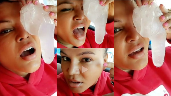 WTF! This VIDEO of Rakhi Sawant applying ICE on her swollen eye will make you go LOL! WTF! This VIDEO of Rakhi Sawant applying ICE on her swollen eye will make you go LOL!