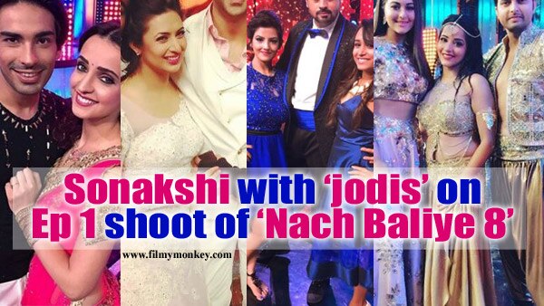 Nach Baliye 8: Episode 1 shoot begins with judge Sonakshi Sinha & the celebrity jodis! In PICS! Nach Baliye 8: Episode 1 shoot begins with judge Sonakshi Sinha & the celebrity jodis! In PICS!