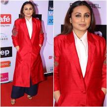PICS: Rani Mukerji looks RADIANT at the HT Most Stylish Award 2017; Caught CANDID with Deepika, Varun & Anushka at the event!