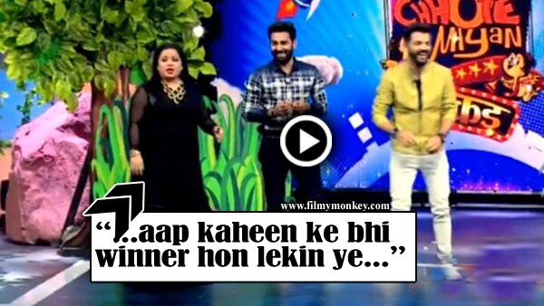 #Chhote Miyan Dhaakad 4: Bigg Boss 10 besties Manveer Gurjar, Manu Punjabi with Bharti Singh #Chhote Miyan Dhaakad 4: Bigg Boss 10 besties Manveer Gurjar, Manu Punjabi with Bharti Singh