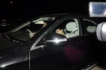 Shahid and Mira Rajput spotted on a long drive in their new Mercedes S Class!