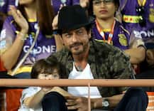IPL 2017: Tattooed AbRam Khan gives fans all his attention; At Rajkot stadium with Daddy SRK again!
