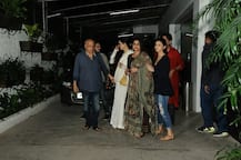 Alia Bhatt, Vidya Balan and Rekha clicked at the screening of Begum Jaan!
