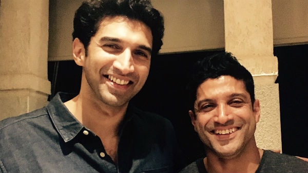 CHECK OUT: Farhan Akhtar rubbishes rumours of fight with Aditya Roy Kapur LIKE A BOSS! CHECK OUT: Farhan Akhtar rubbishes rumours of fight with Aditya Roy Kapur LIKE A BOSS!