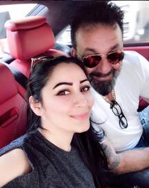 SEE PICS: Sanjay Dutt & wife Maanyata get ROMANTIC & COZY on the couch giving us a major relationship goal!